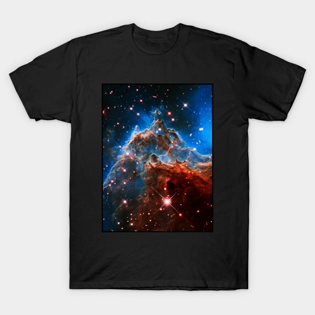 Monkey Head Nebula T-Shirt by RockettGraph1cs